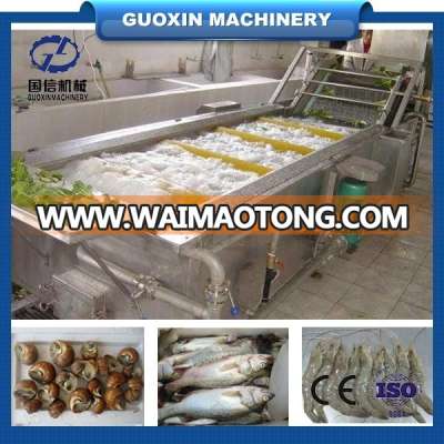 Contibuously non-stop leafy vegetable fruit lettuce cabbage bubble washing washer cleaning machine with ozone